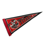 OTTAWA TITANS RED 18" PENNANT