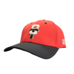 THE GAME TITANS GAMECHANGER LOW-PROFILE STRETCH FIT RED/BLACK CAP
