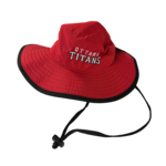 THE GAME TITANS RED BOONIE HAT