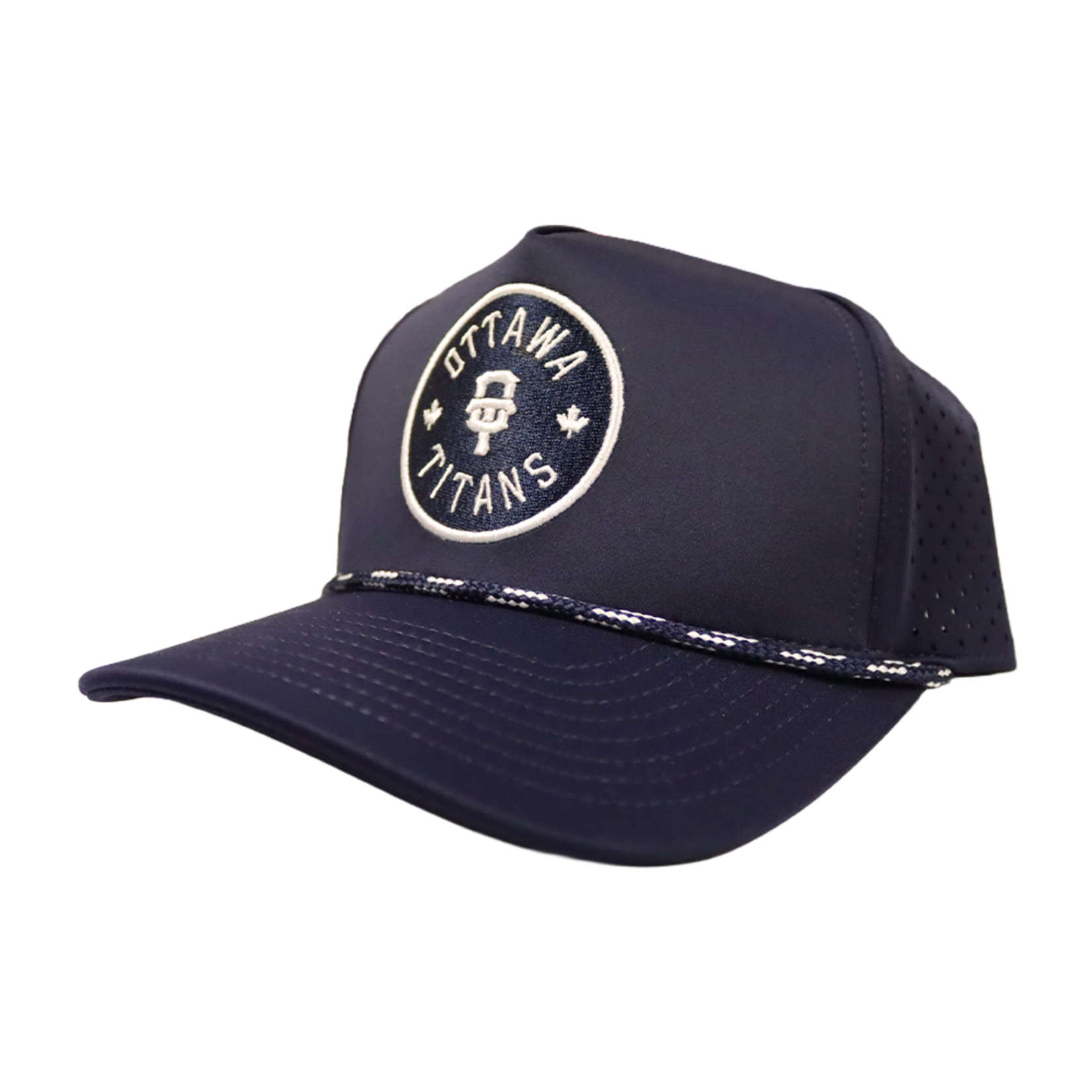 THE GAME TITANS NEOCOOL 5-PANEL NAVY ROPE CAP