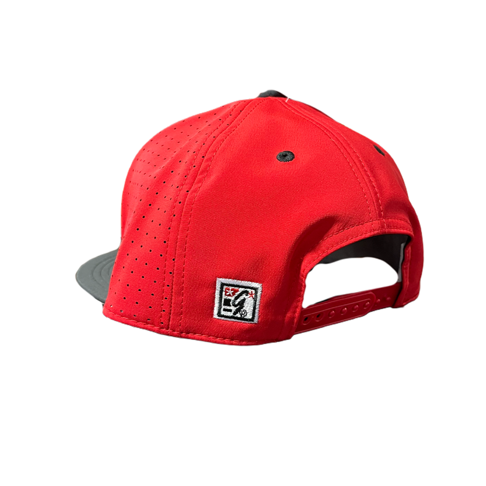 THE GAME TITANS YOUTH GAMECHANGER RED SKYLINE CAP