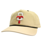 THE GAME TITANS COMFORT TWILL 5-PANEL VEGAS GOLD ROPE CAP