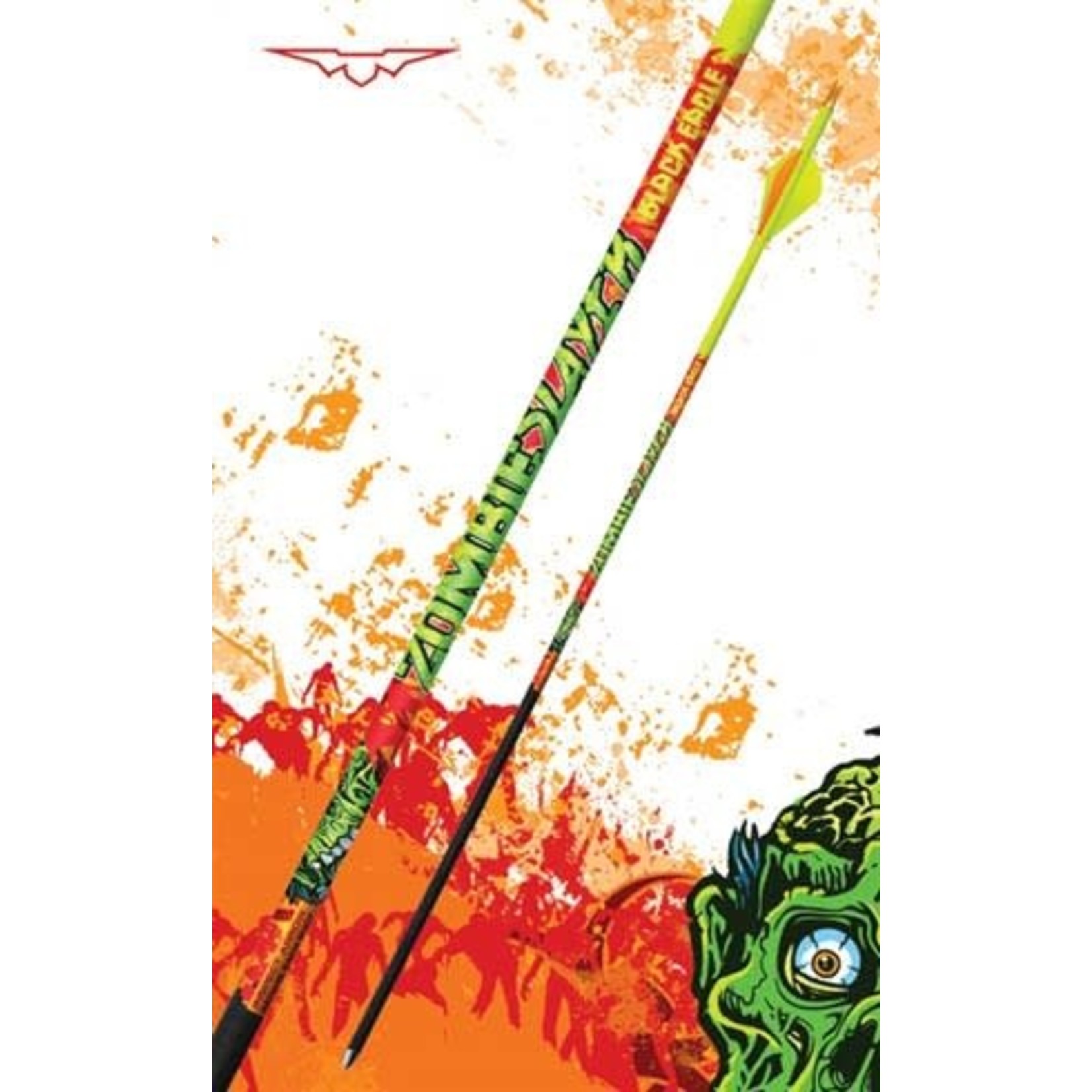 Black Eagle Black Eagle Zombie Slayer Crested Arrows 400 .003 (6 Pk)