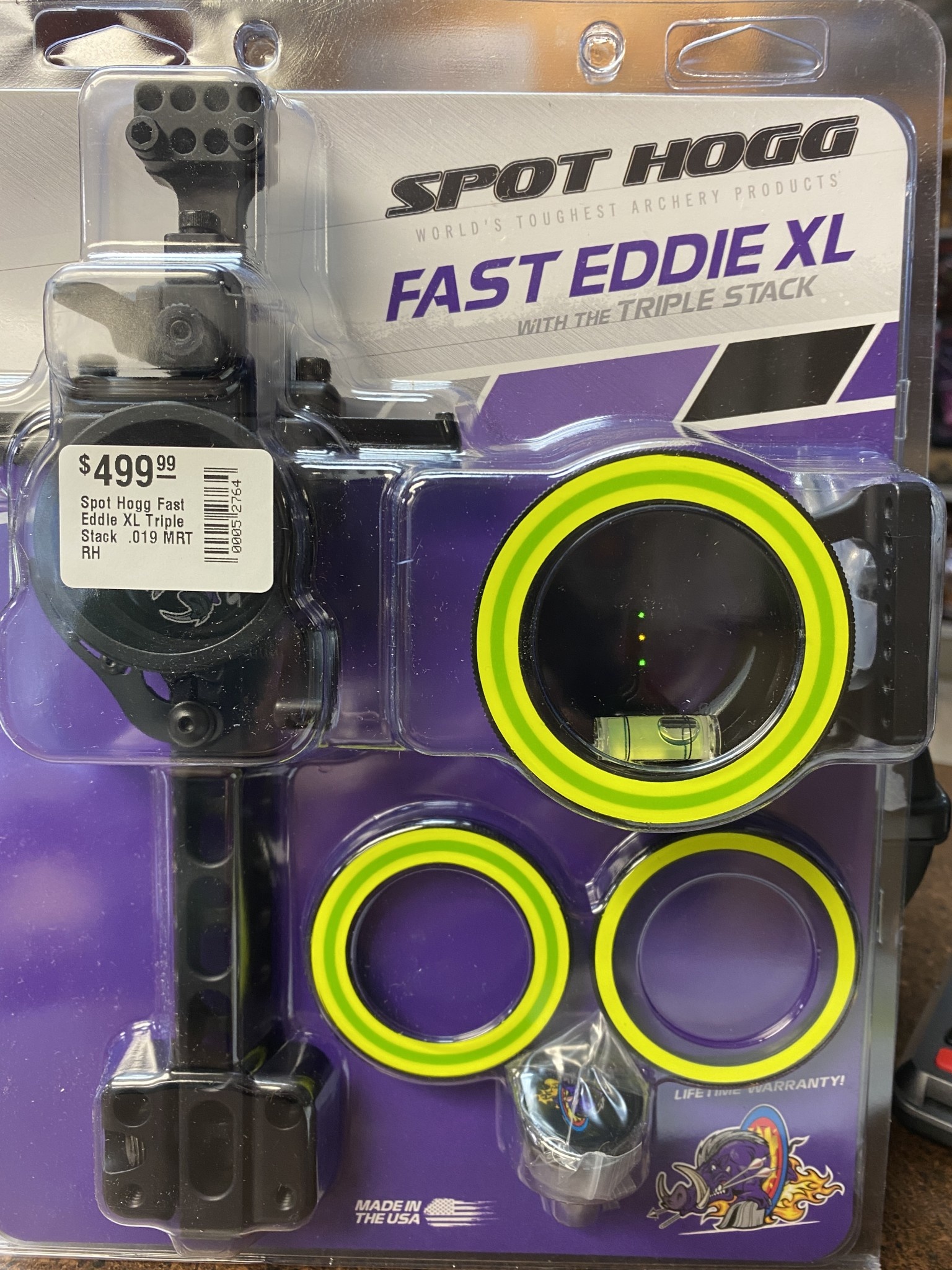 Spot Hogg Fast Eddie XL Triple Stack .019 MRT RH Antler River Archery