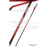 Black Eagle Rampage Fletched Hunting Arrows With 2 Inch Vanes – .003 Straightness, 250 Spine, 32 Inch Shaft – 6 Pack With Archery Target
