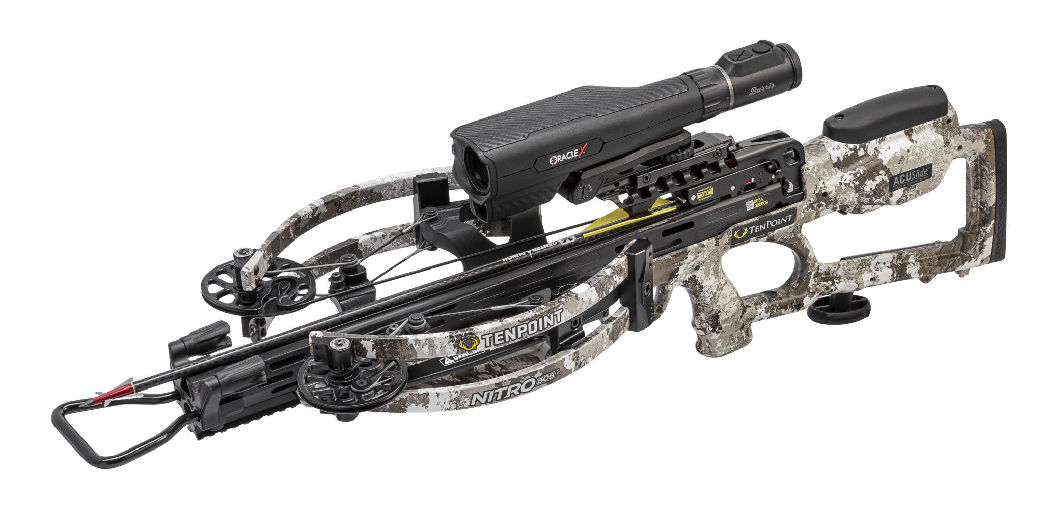 Tenpoint Nitro 505 Oracle Burris Scope Veil Camo Antler River Archery