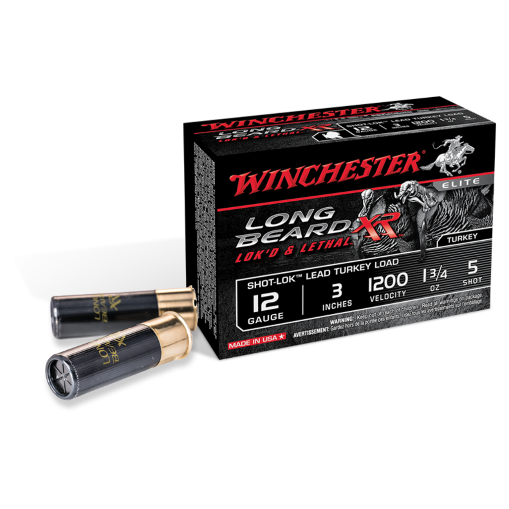 Winchester Winchester Long Beard XR 12 gauge 3 1/2" Turkey Loads  2oz #5