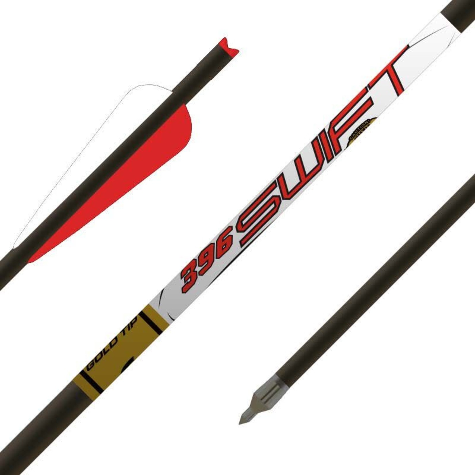 Gold Tip Gold Tip Swift 395  Bolt 20" Moon Nocks