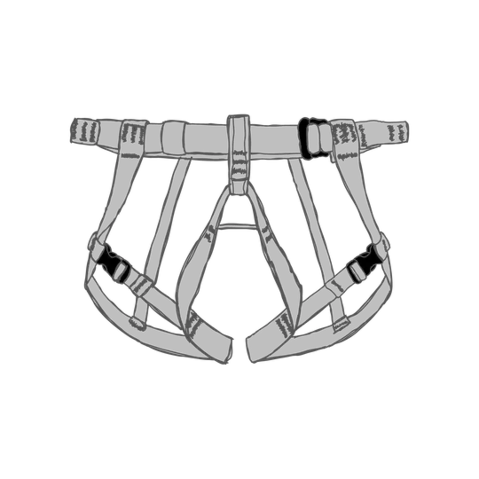 XOP XOP Holiday Hybrid  Saddle Harness M/L