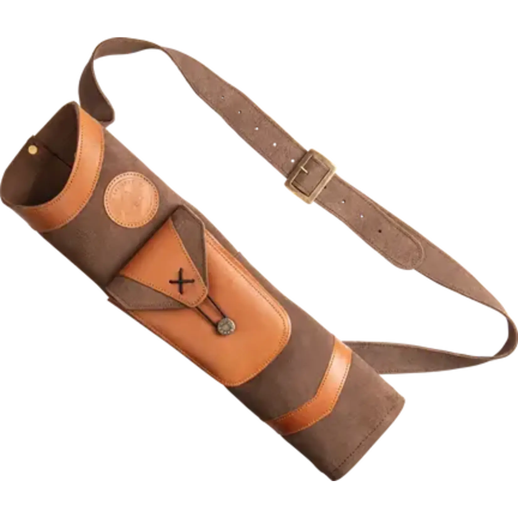 Bear Bear Traditional Leather Back  Quiver