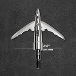Bowmar Bowmar Beast Titanium  2 " Broadheads  100 gr (3 pk)