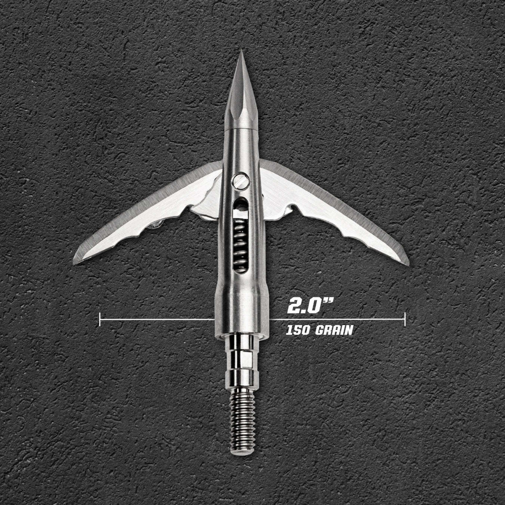 Bowmar Bowmar Beast SS  2 " Broadheads 150 gr (3 pk)