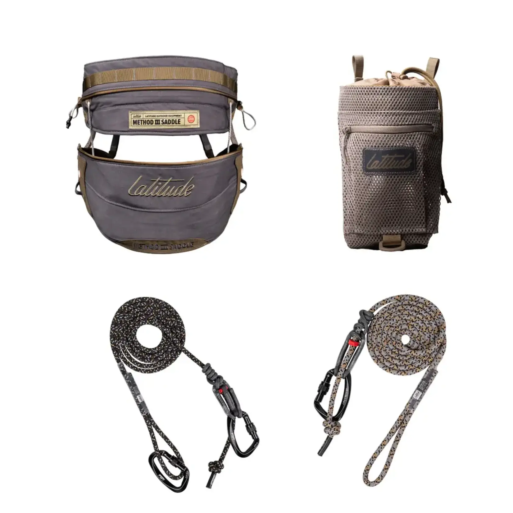 Latitude outdoors Latitude Method 3 XL Saddle Stater Kit (Grey)