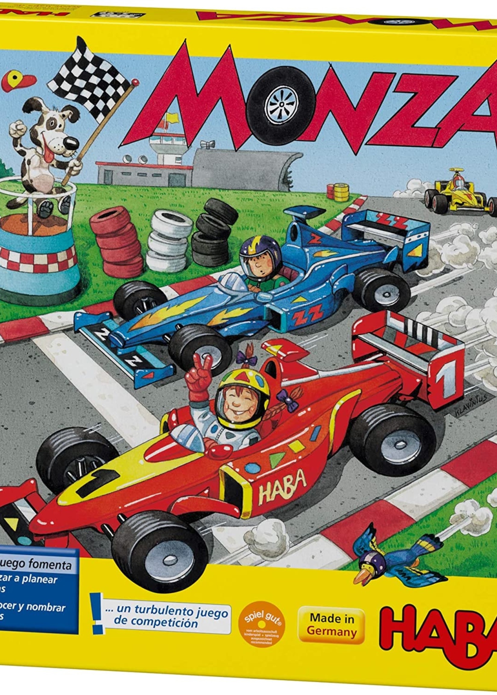 HABA Monza Car Race Game