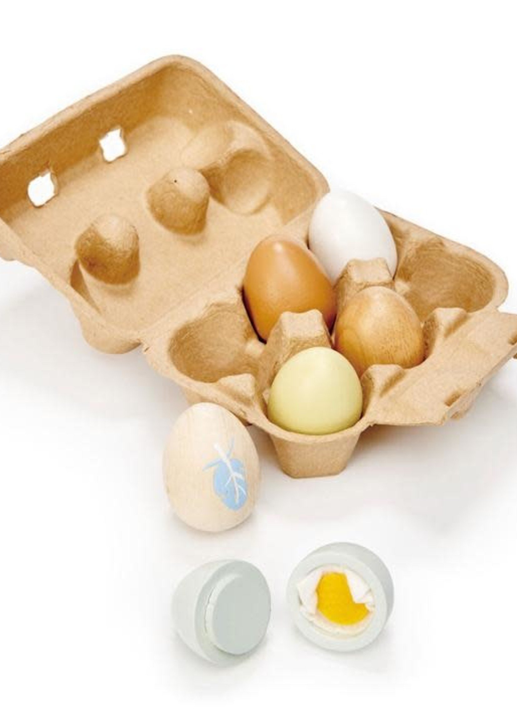 Tenderleaf Toys Wooden Eggs