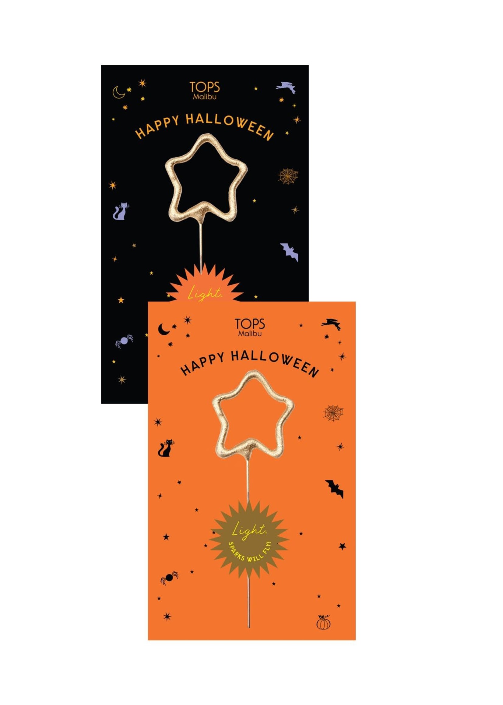 Tops Sparkler Card Halloween