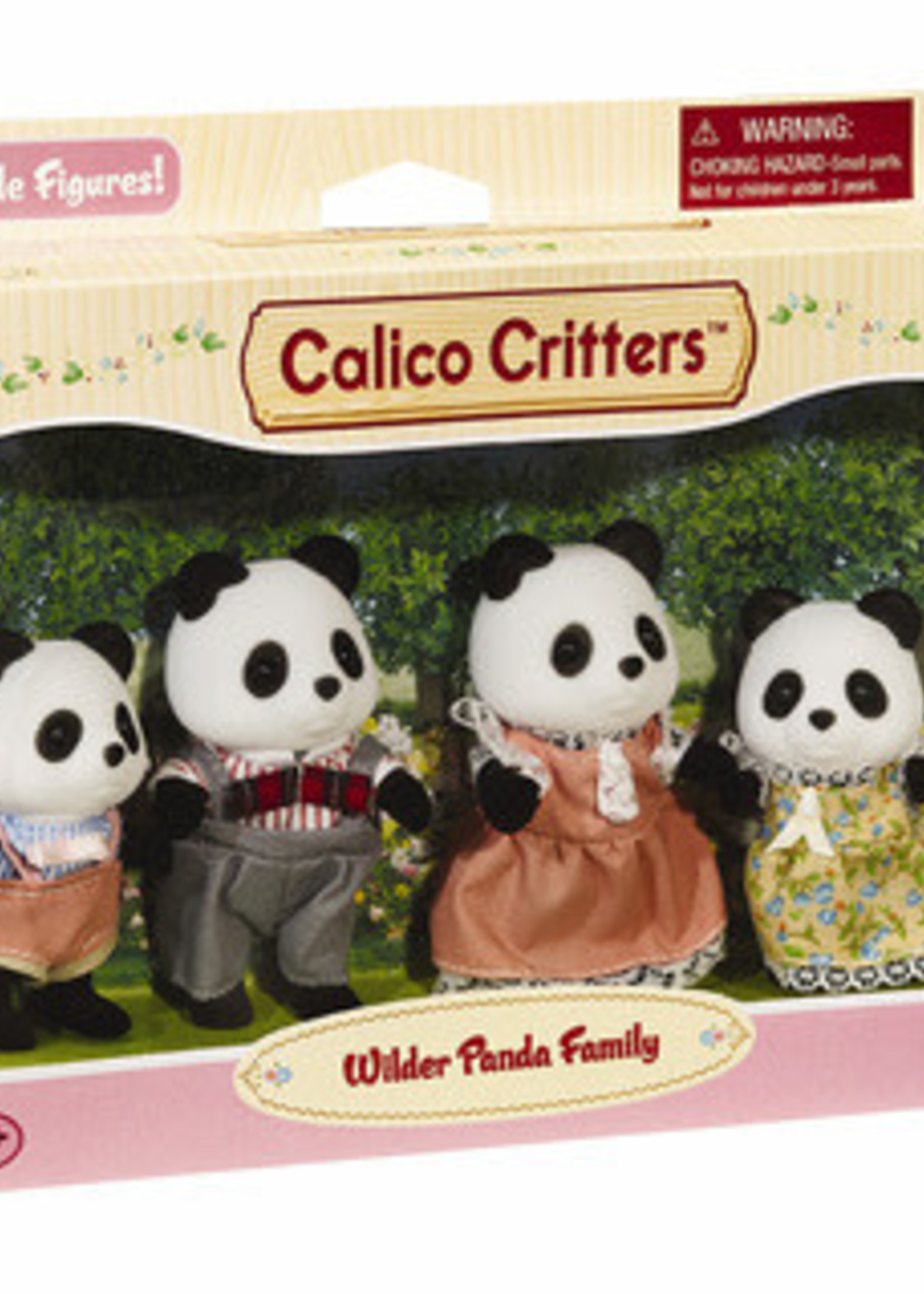 Calico Critters Wilder Panda Family