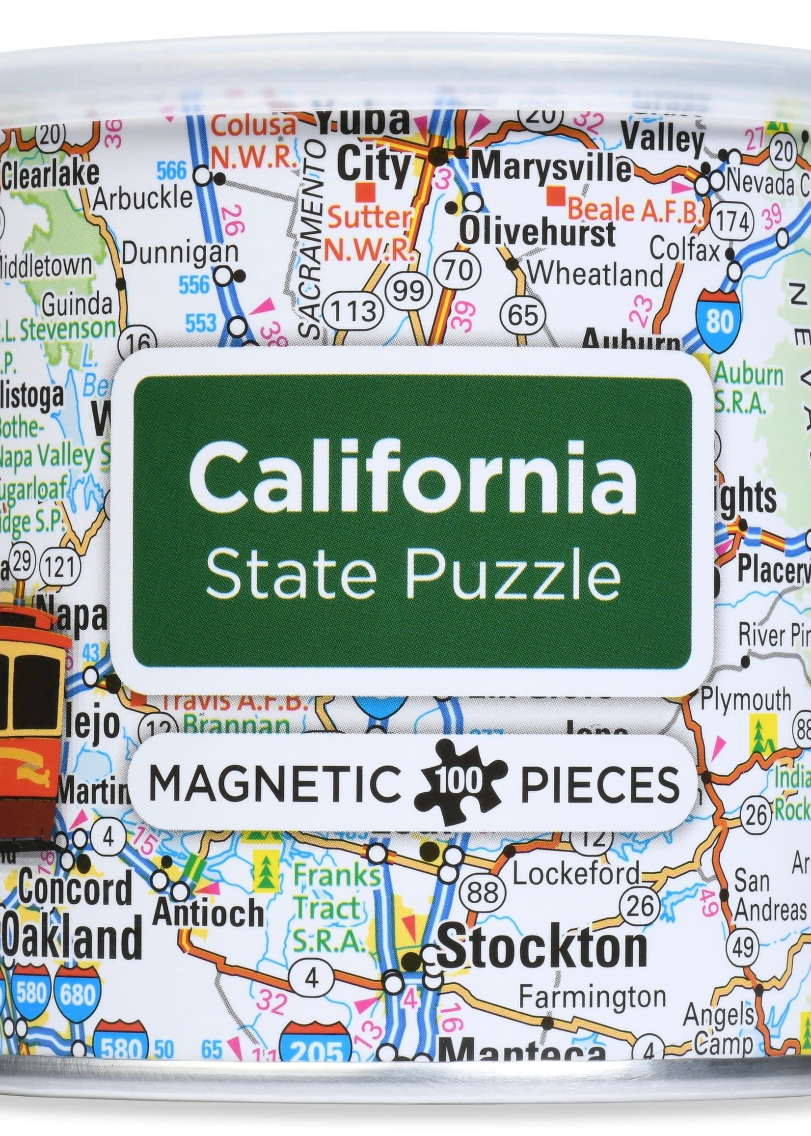 Magnetic Puzzle California