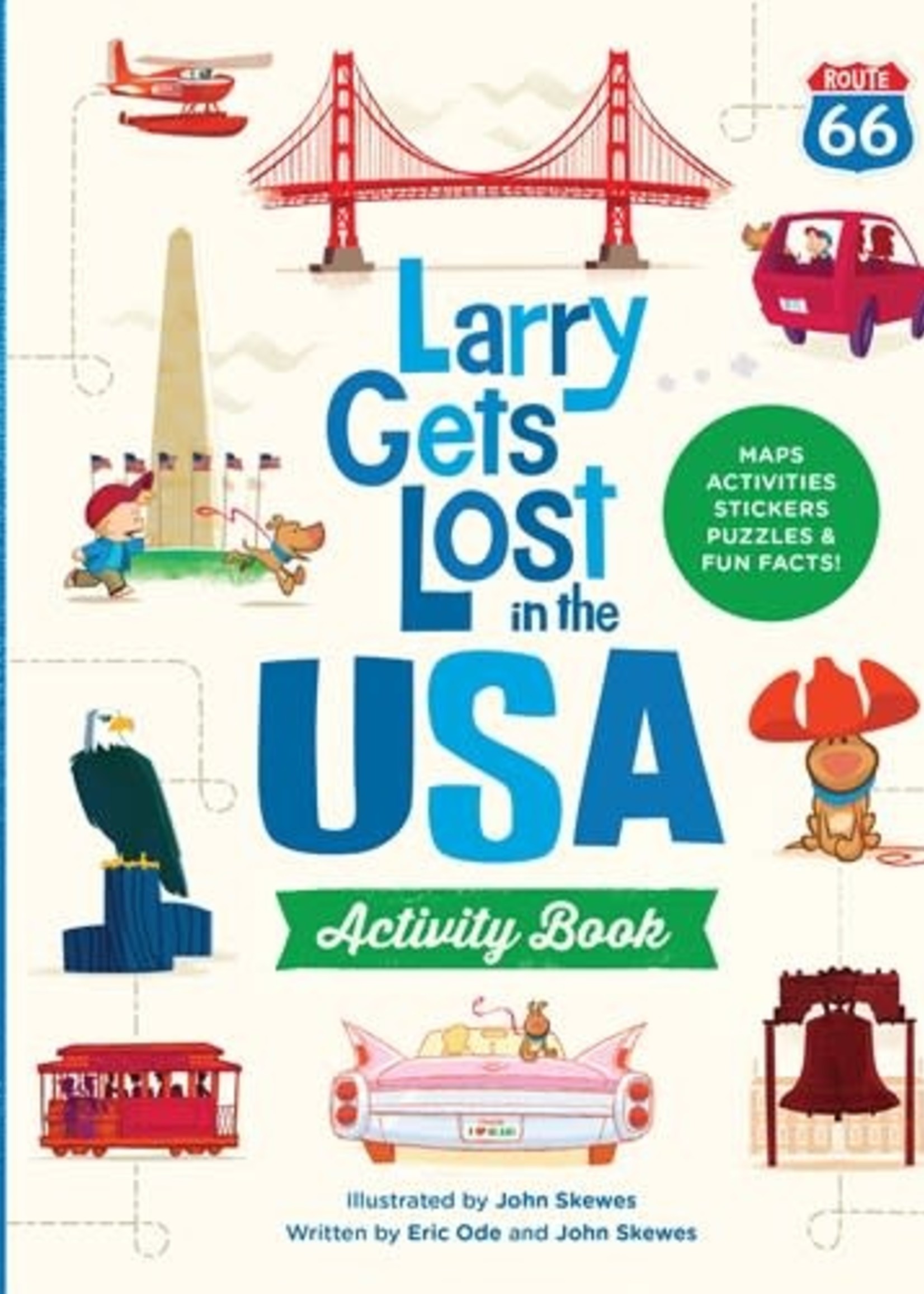 Larry Gets Lost in the USA Activity Book