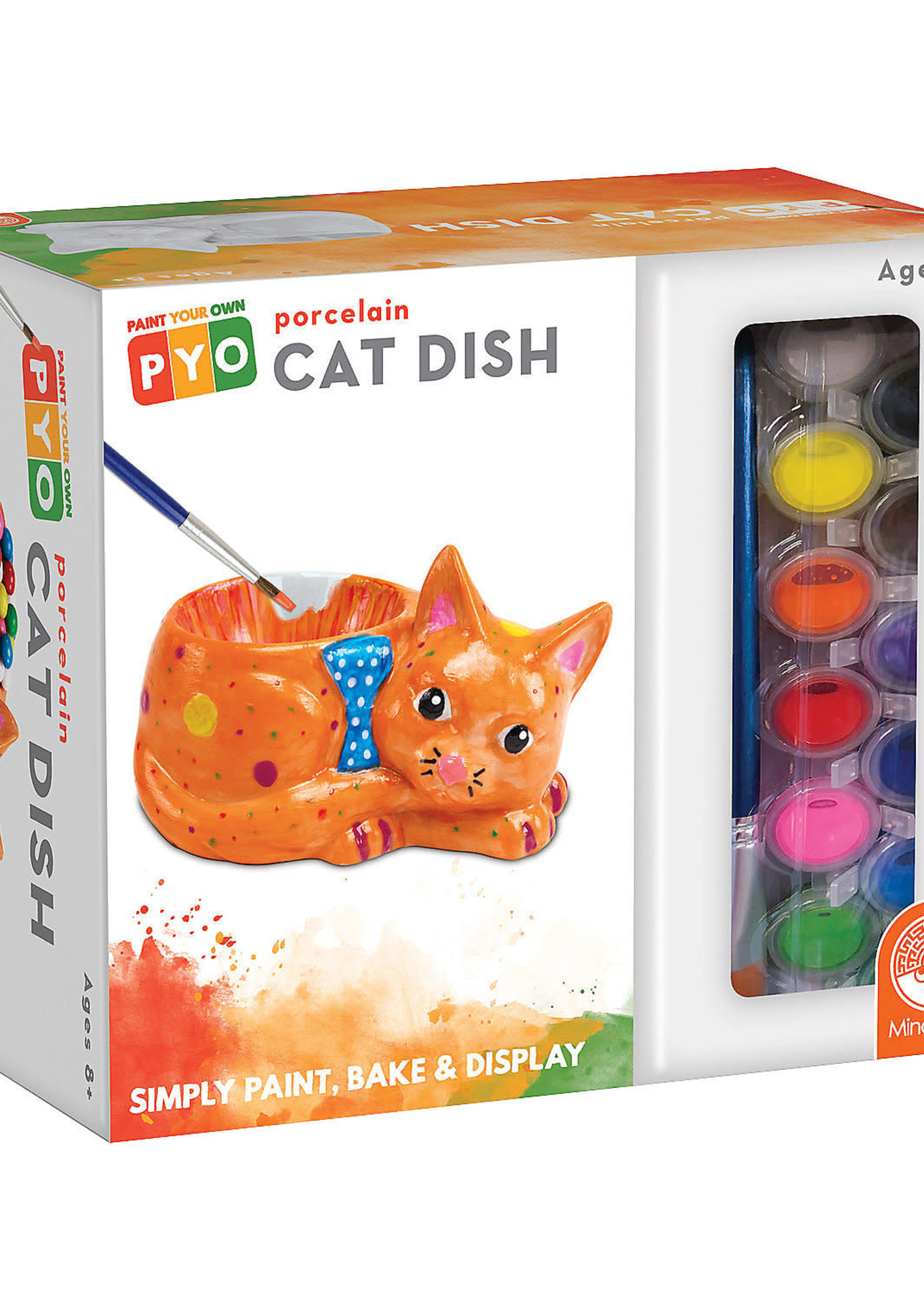 Paint Your Own Cat Dish
