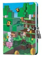 Insight Editions Minecraft Mobs Glow-in-the-Dark Locked Diary