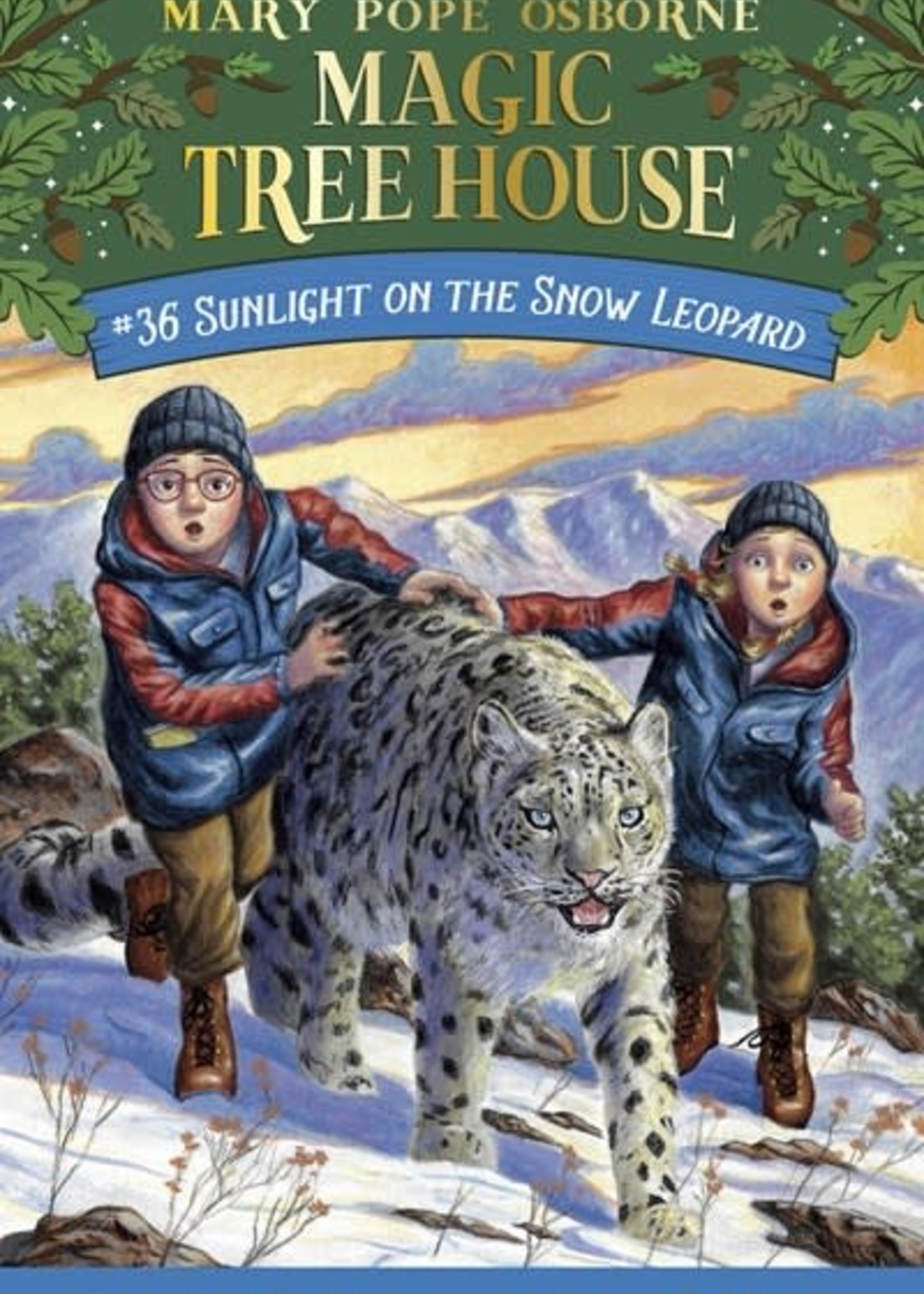 Magic Tree House 36 Sunlight on the Snow Leopard