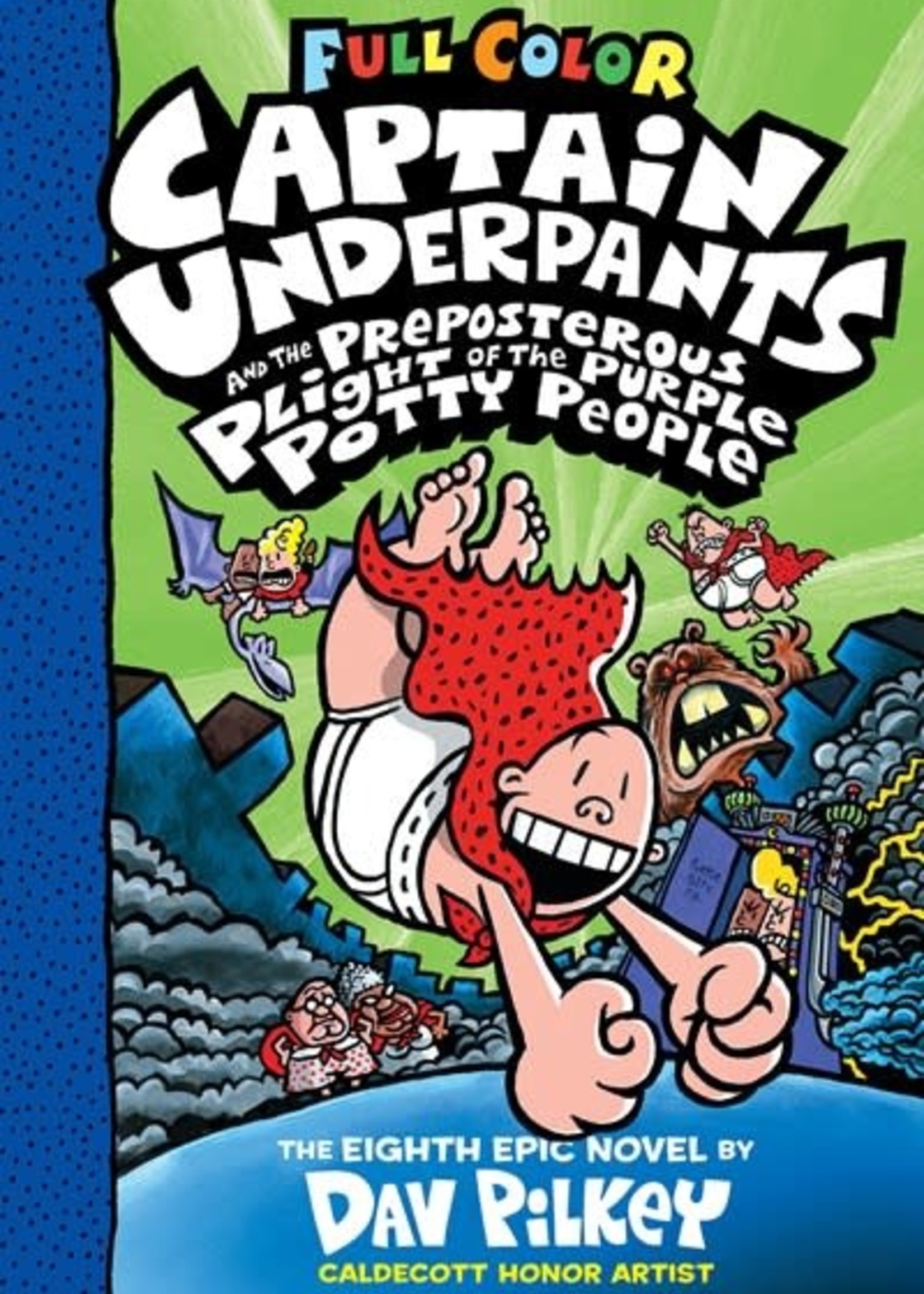 Captain Underpants 8 Preposterous Plight of the Purple Potty People
