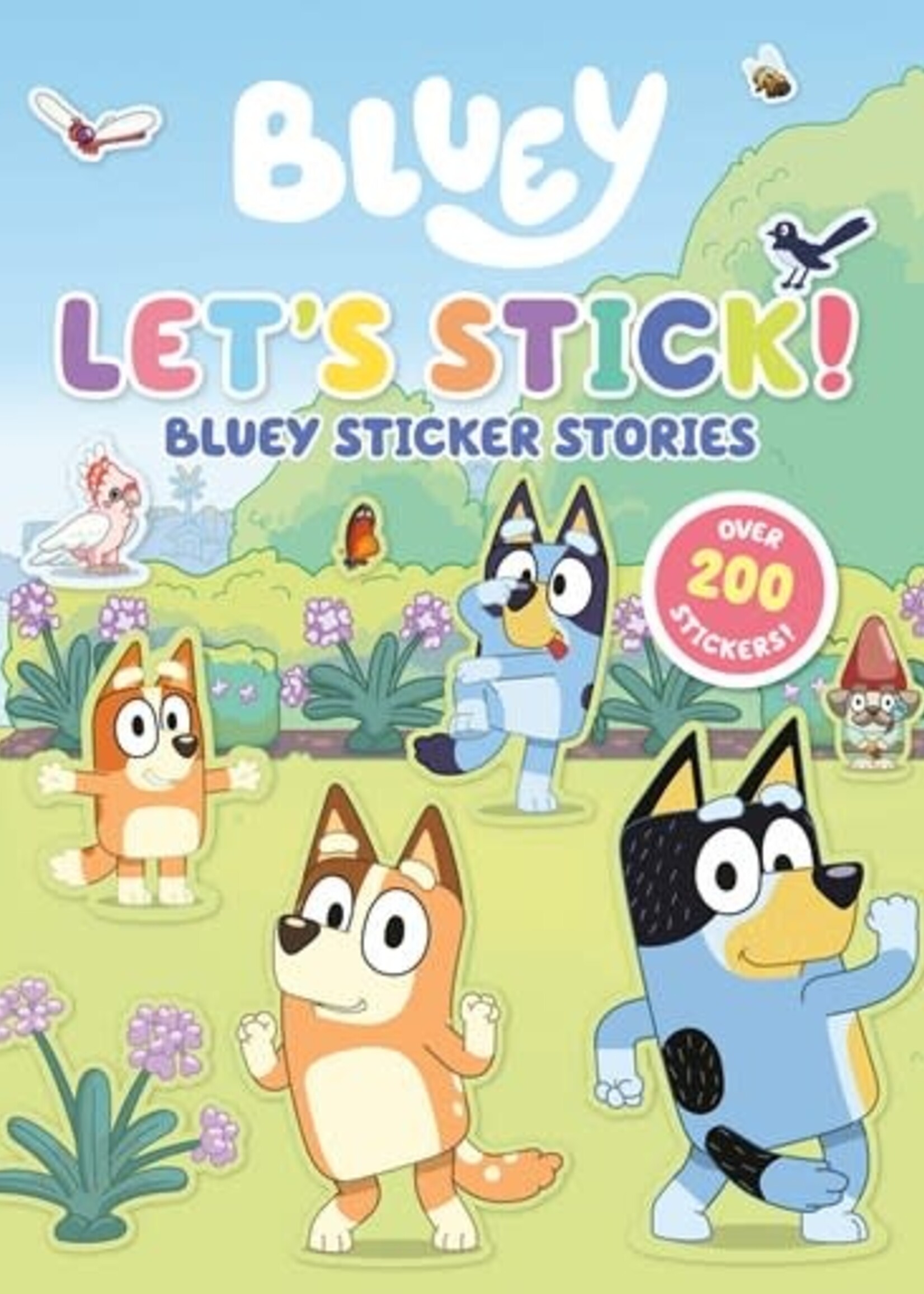 Bluey Let's Stick Sticker Book