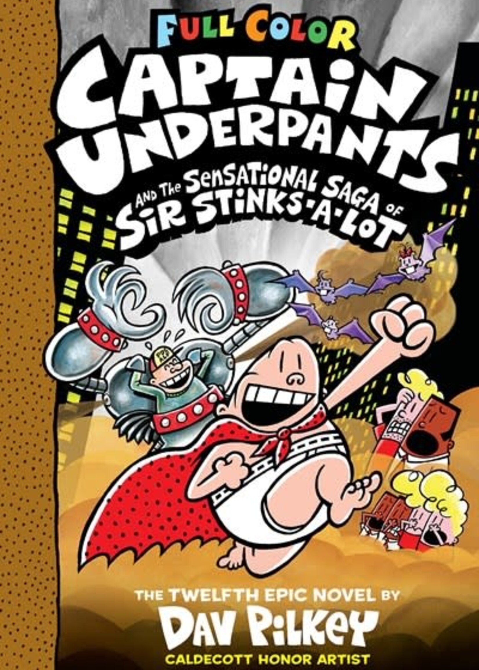 Captain Underpants 12 Sensational Saga of Sir Stinks-a-Lot