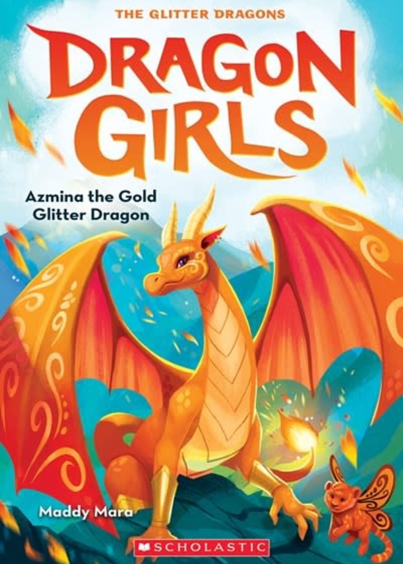 Dragon Girls 1 Azmina the Gold Glitter Dragon