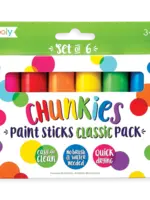 ooly Chunkies Paint Sticks - Set of 6