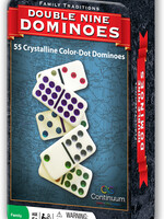 Family Traditions Family Traditions Double 9 Dominoes tin