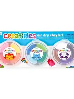 ooly Creatibles Air Dry Clay Kit Set of 3