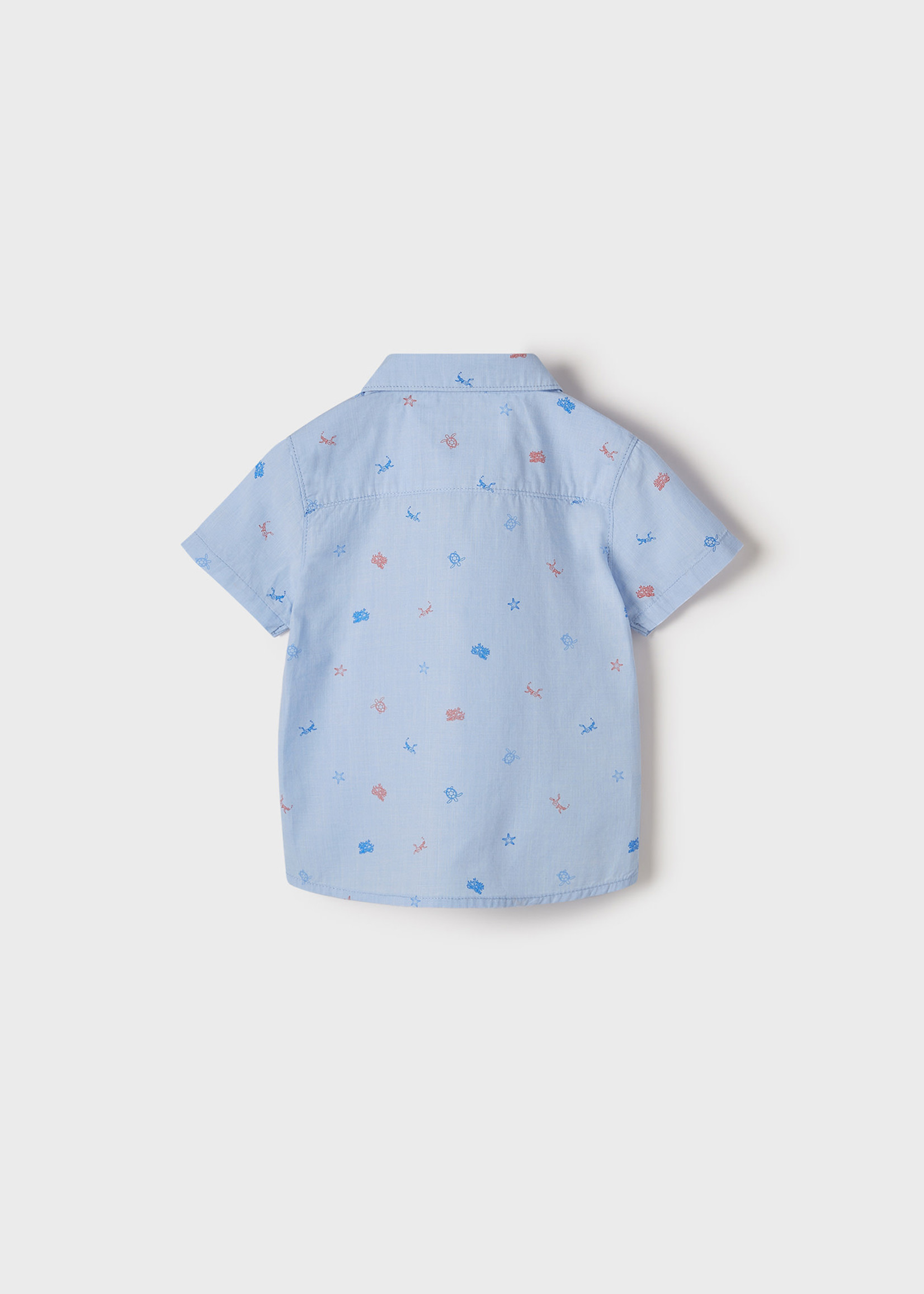 Mayoral M Sea Turtle Button Down