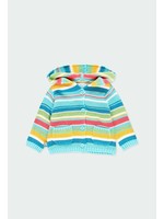 Boboli Bo Rainbow Knit Jacket