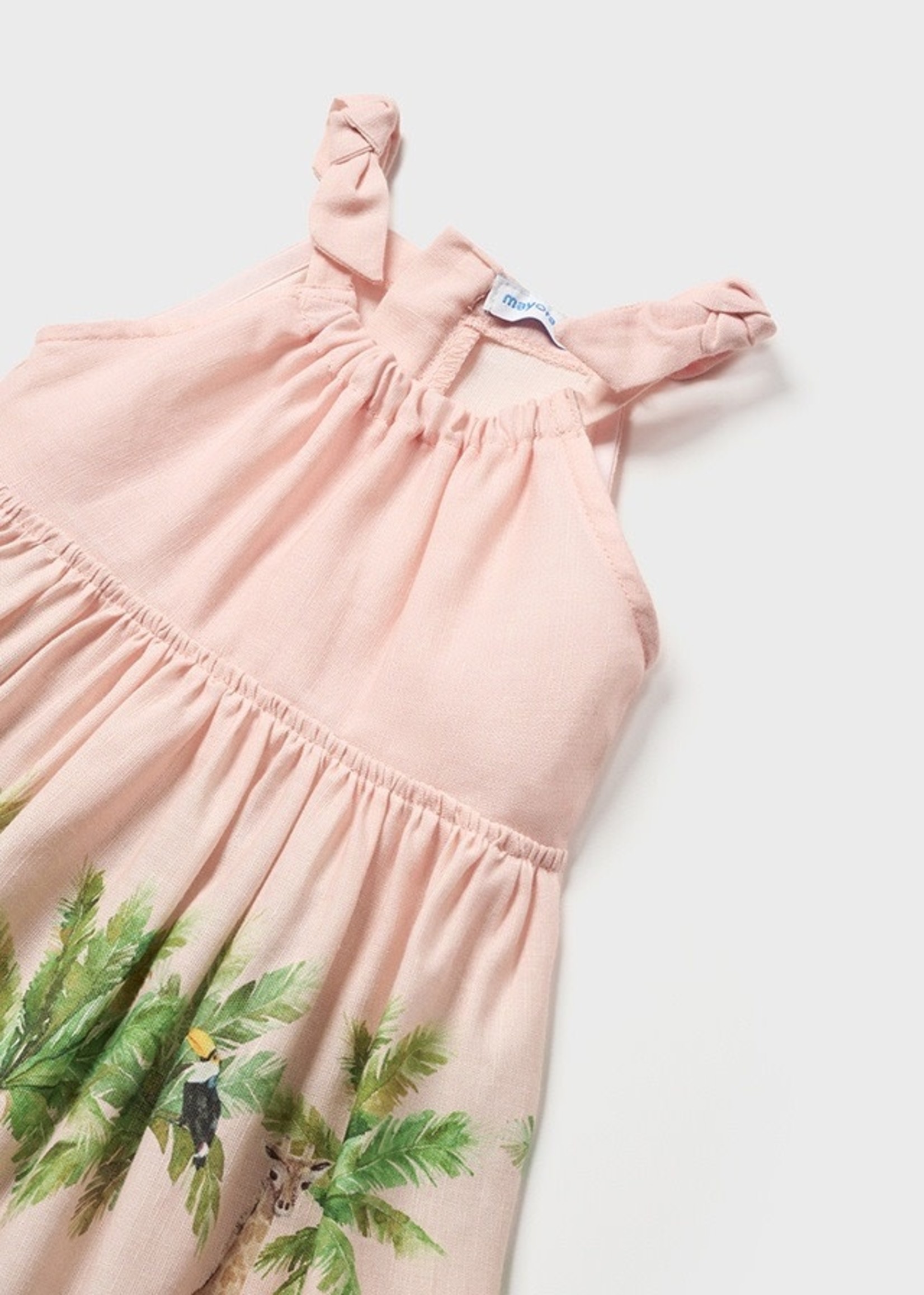 Mayoral M Nude Baby Dress Tropical 1967