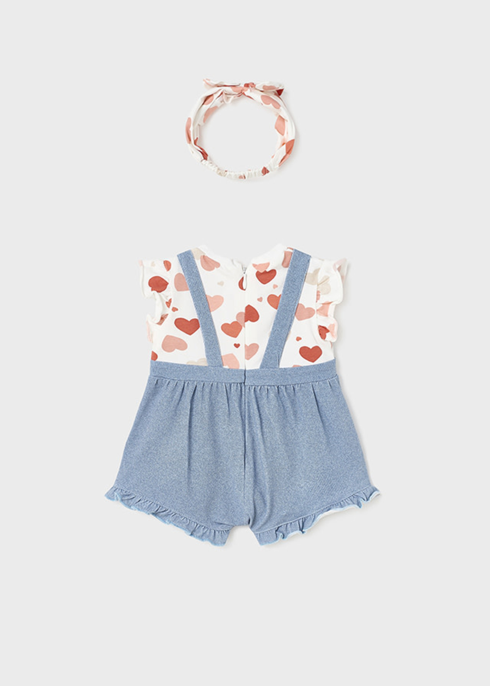 Mayoral M Short Bodysuit w Headband 1606