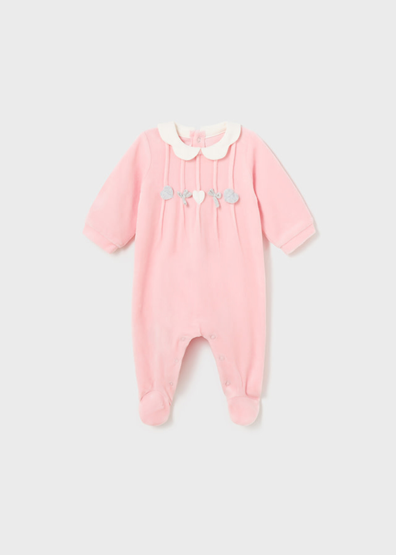 Mayoral M 2 Pc Velour Onesie 2736