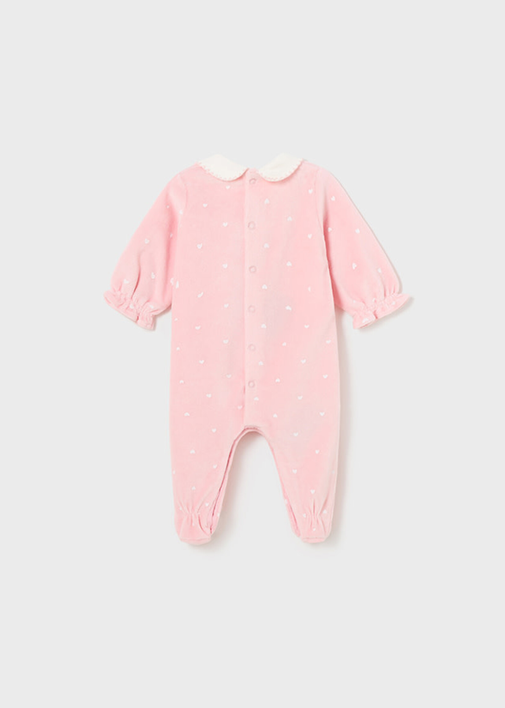 Mayoral M 2 Pc Velour Onesie 2736