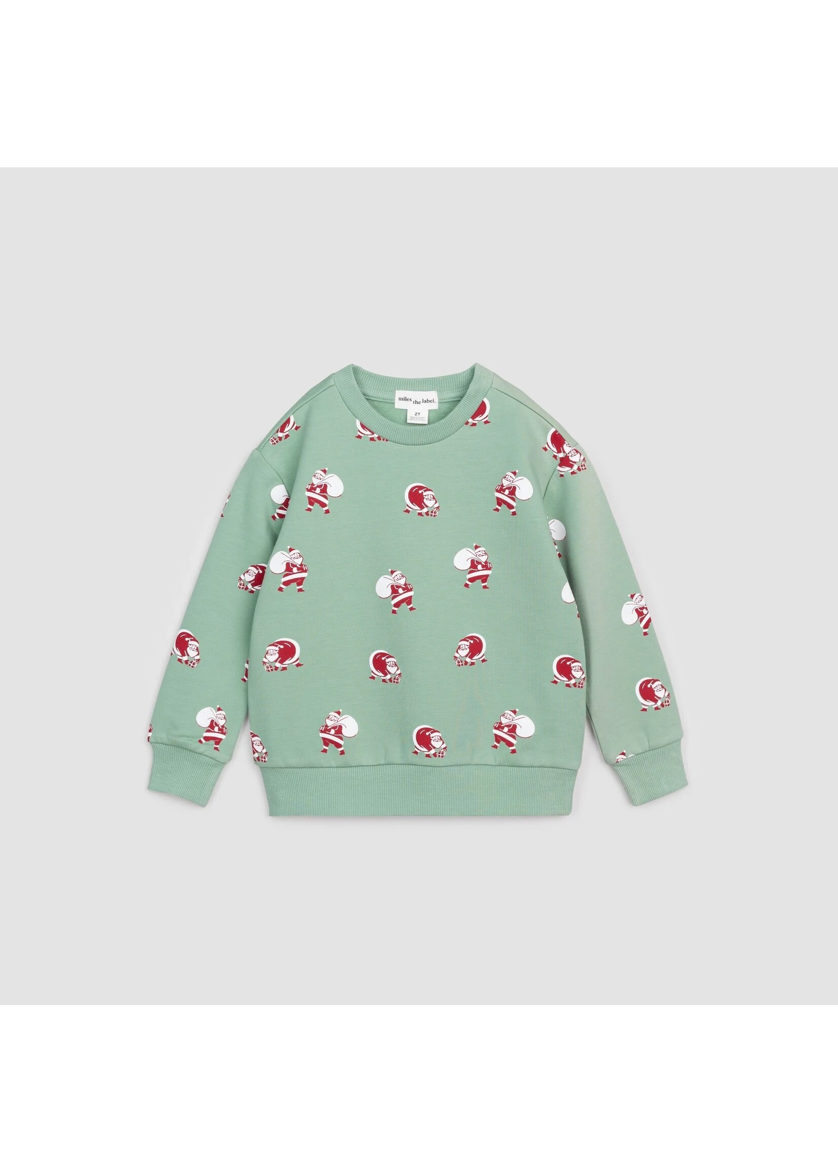 Miles The Label MTL Holly Jolly Santa Sweater
