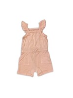 Silkberry Baby SB 4492 Bamboo Sleeveless Ruffle Romper