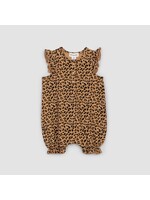 Miles The Label MTL Leopard 06B Sleeveless Knit Playsuit