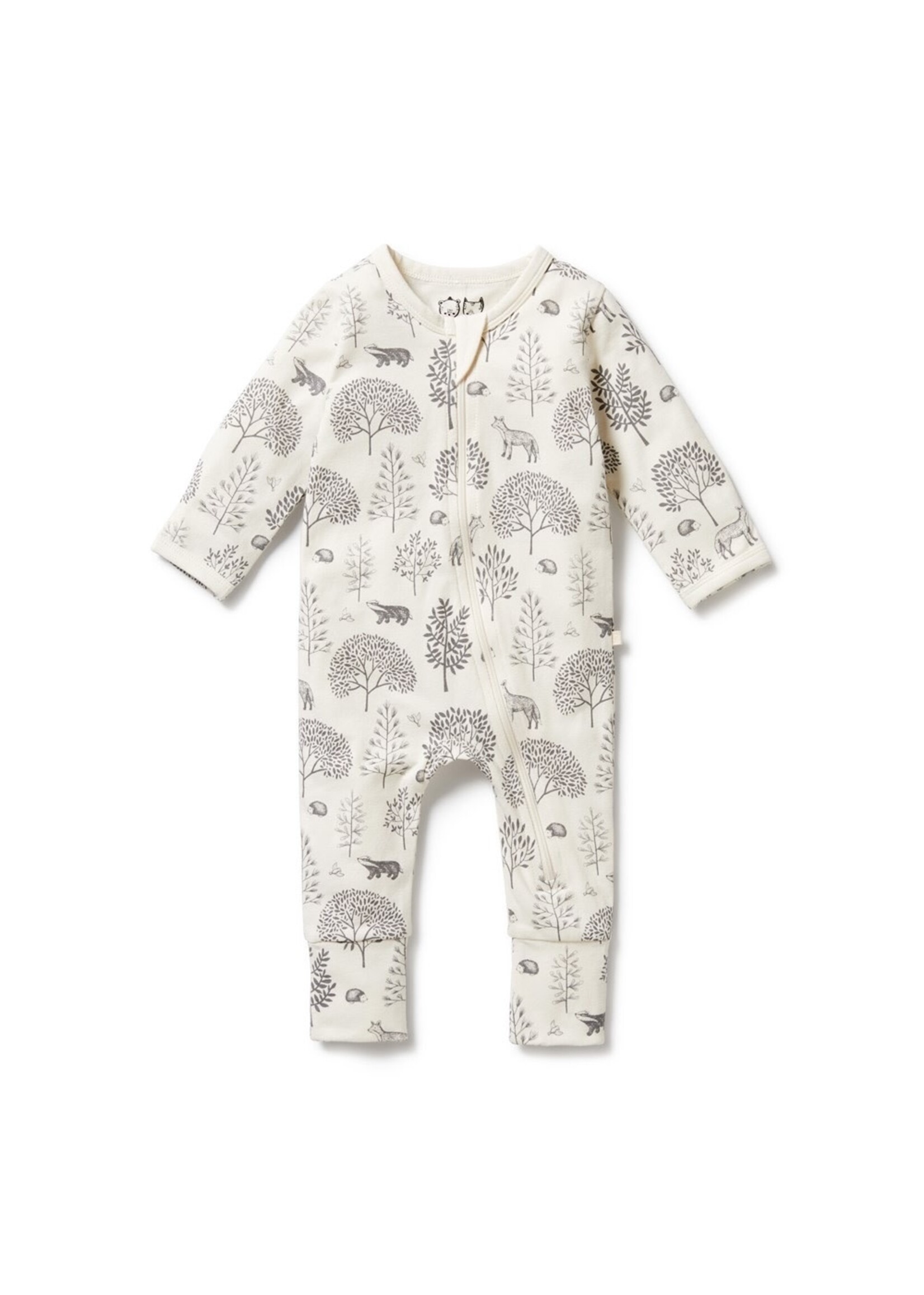 Wilson&Frenchy WF Organic Zipsuit W Feet 2429