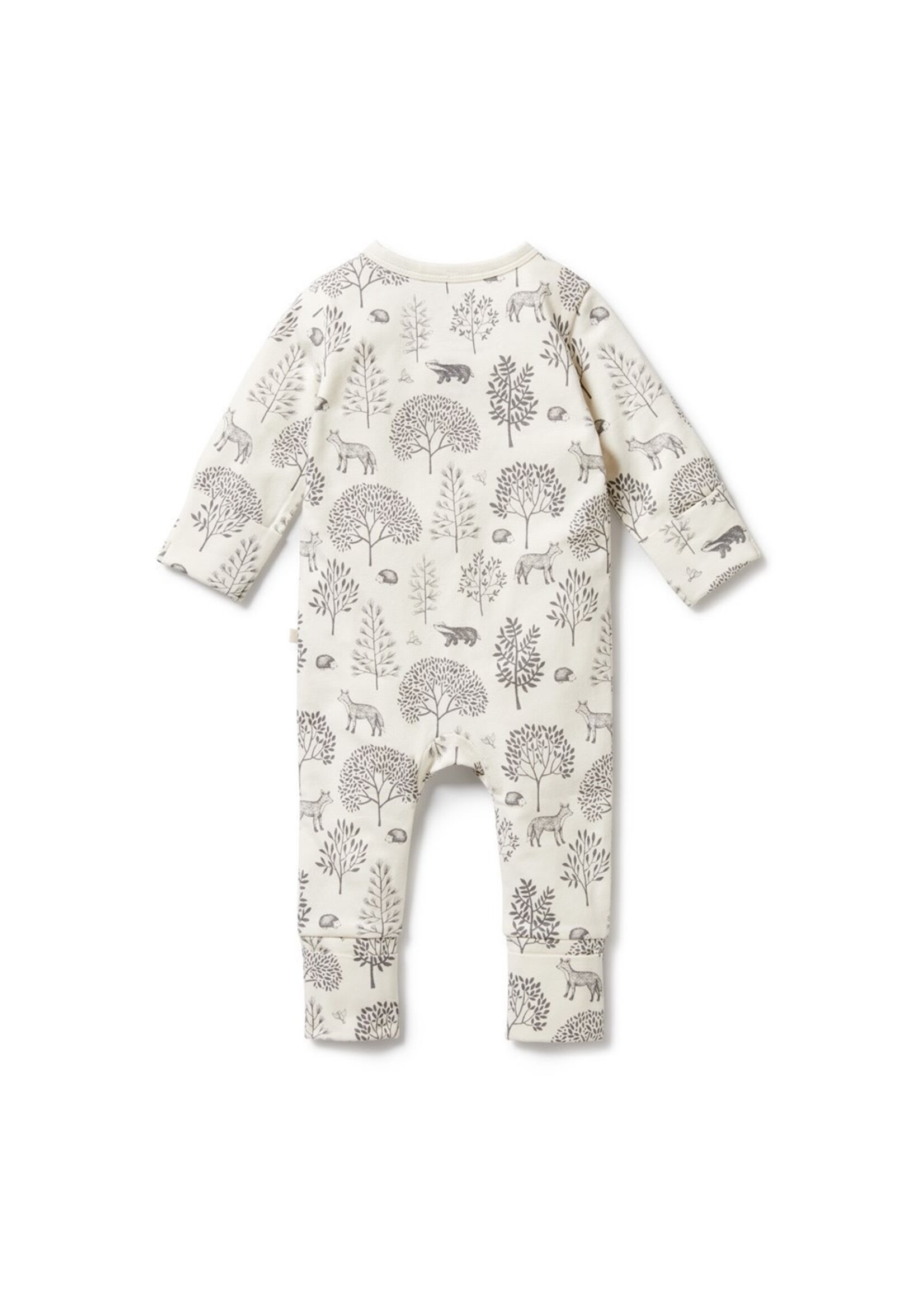 Wilson&Frenchy WF Organic Zipsuit W Feet 2429