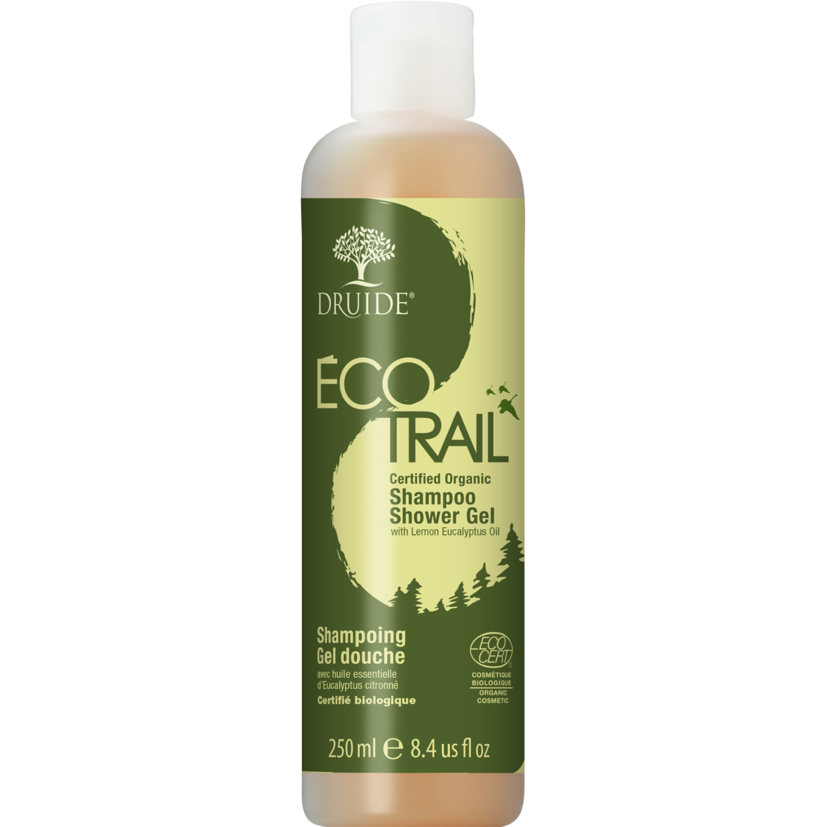 Druide Bio Ecotrail Shower Gel Shampoo 250ml