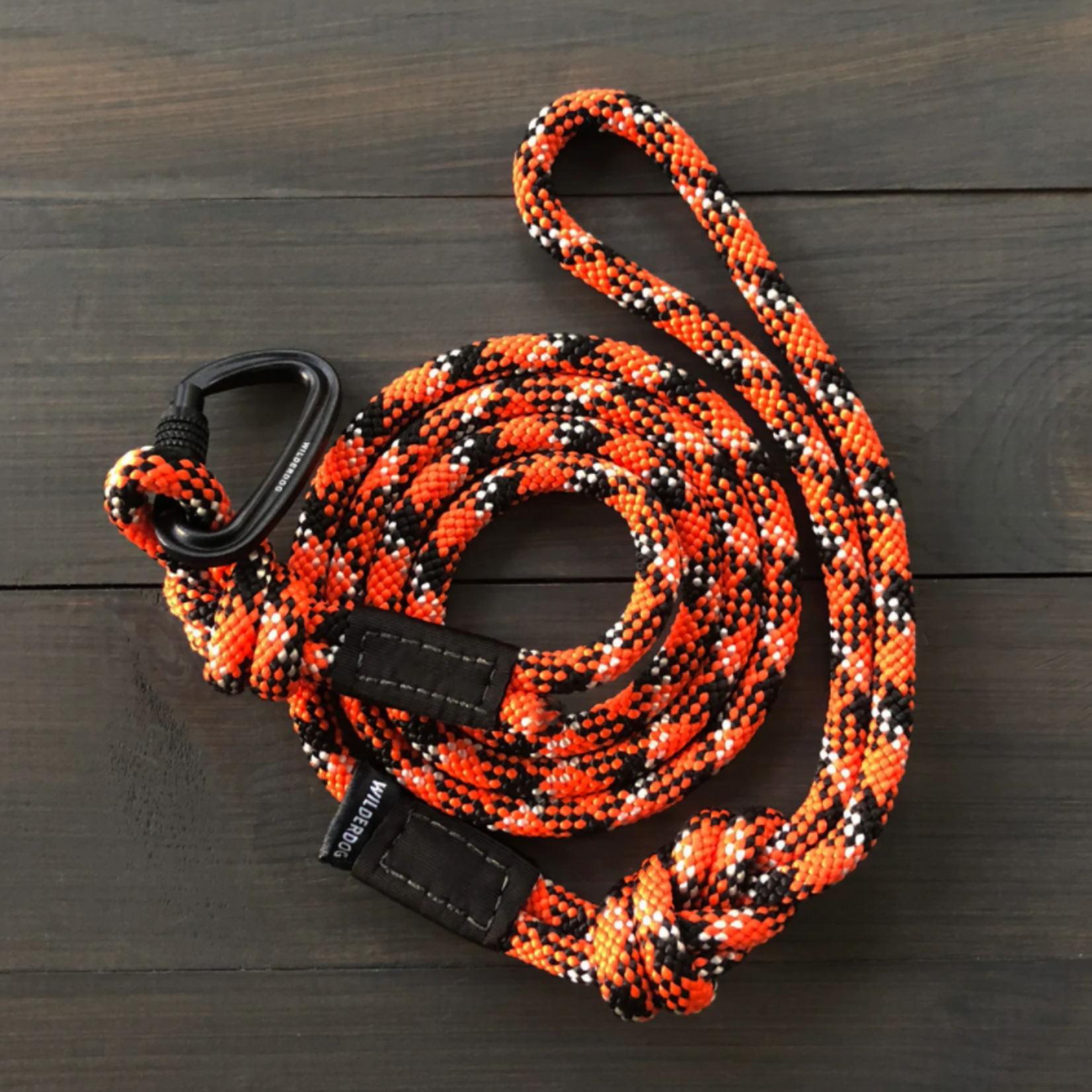 Wilderdog 5' leash with small carabiner