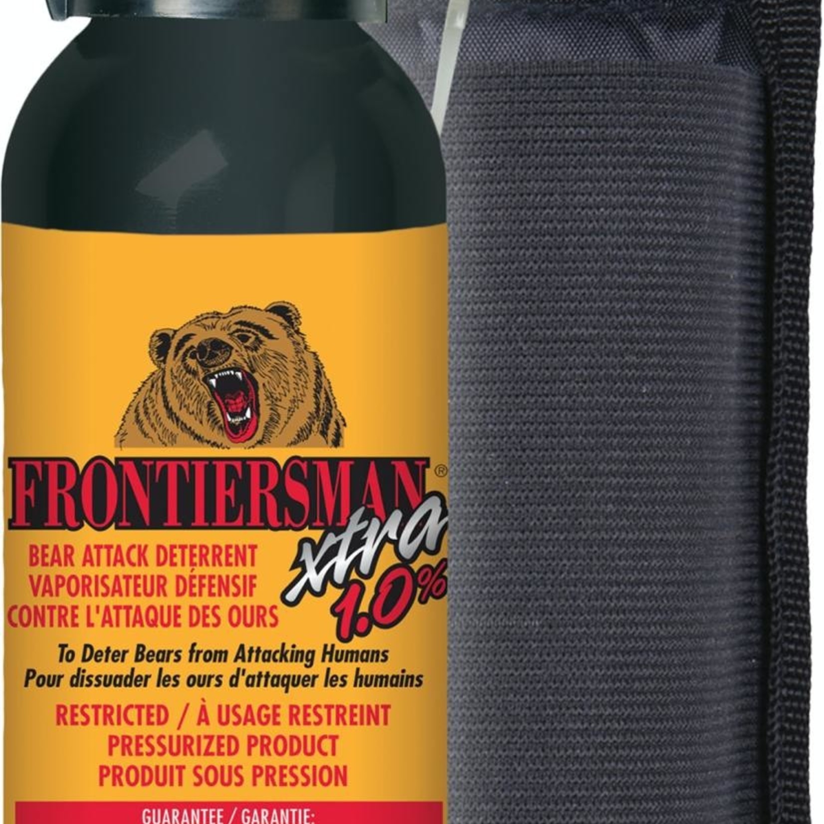 Frontiersman Bear repellent 1% with belt pouch 225g