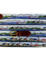 Smathers & Branson Memphis in May Needlepoint Belt