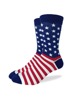 Good Luck Sock American Flag Socks