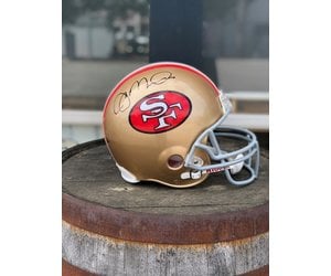 JOE MONTANA FULL SIZE 49ERS ECLIPSE HELMET REP SAN FRANCISCO NINERS BAS 795